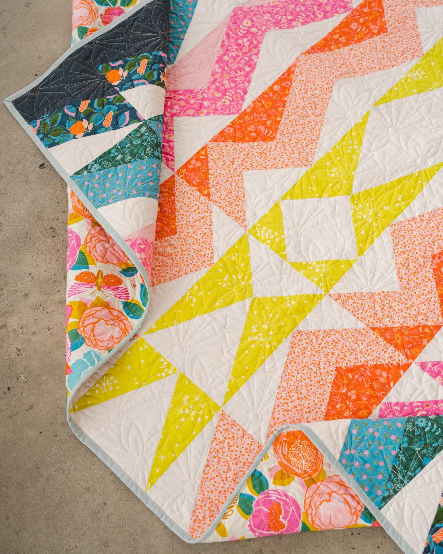 Rocky Coast Quilt Pattern by Toad & Sew