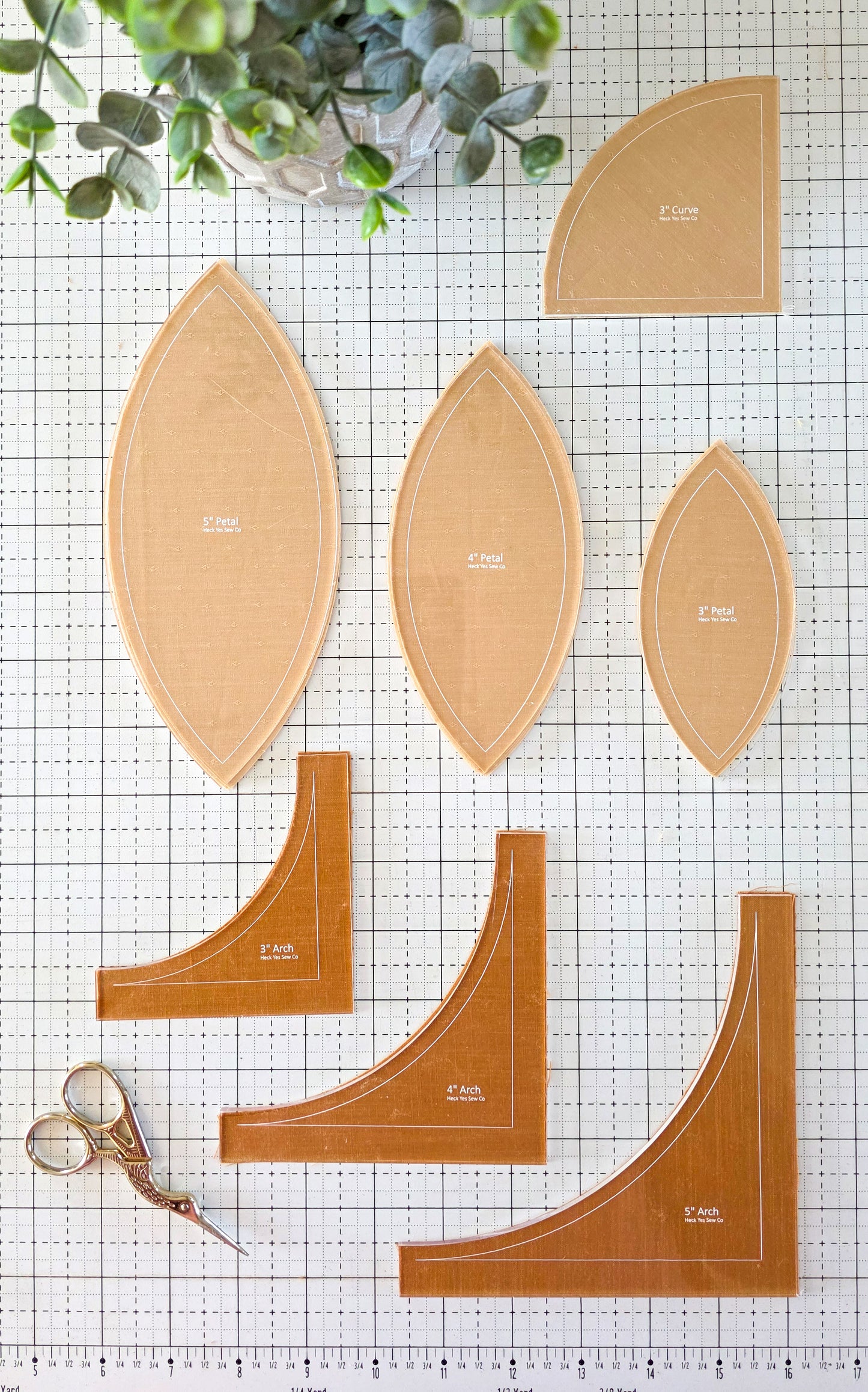 Flora Fields Templates by Heck Yes Sew Co