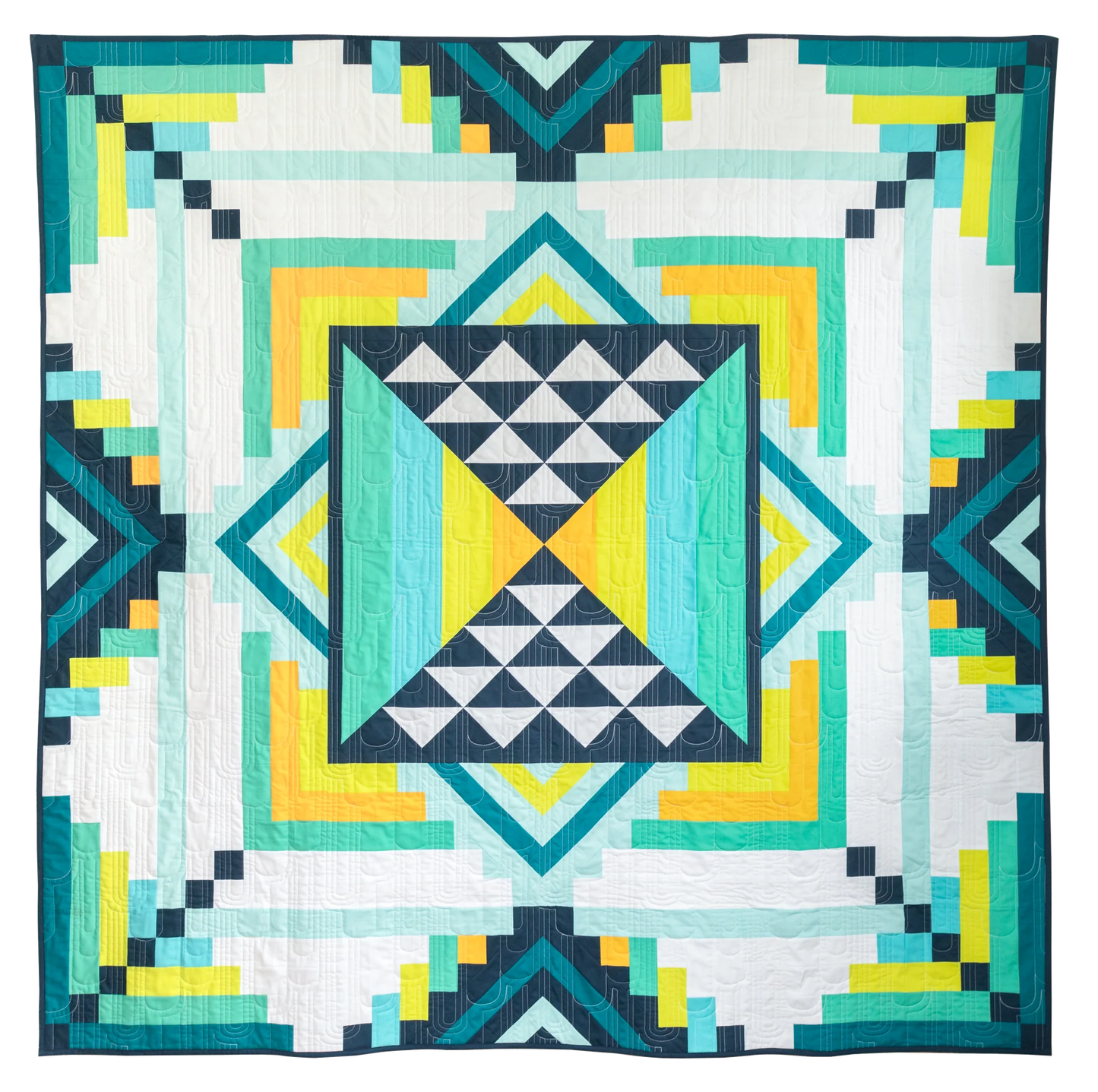 Diamond Flare Quilt Pattern by Toad & Sew