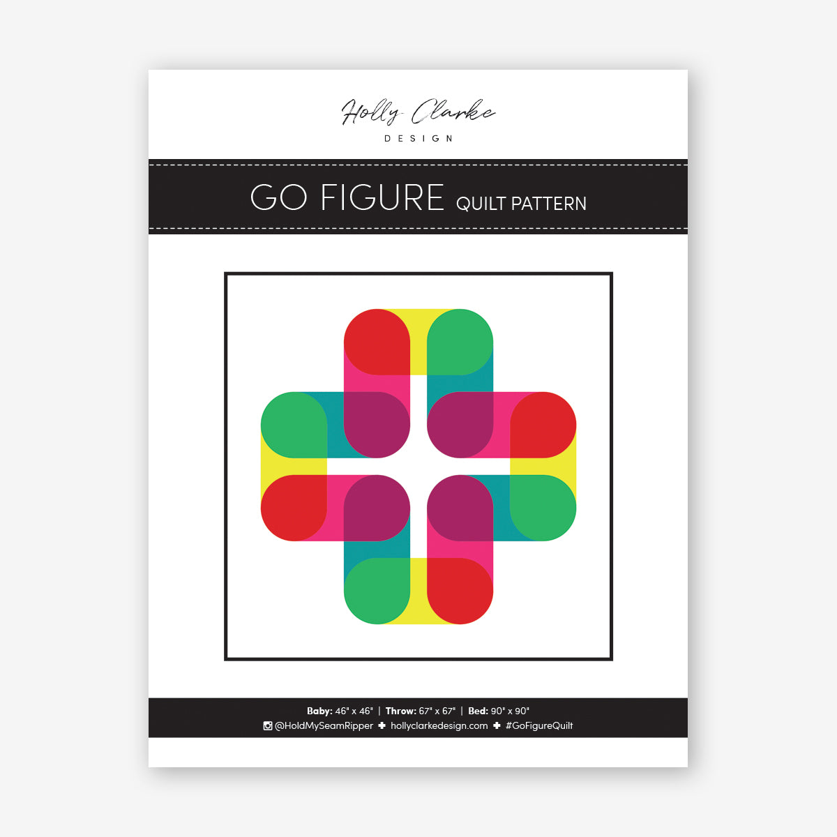 Go Figure Quilt Pattern by Holly Clarke Design