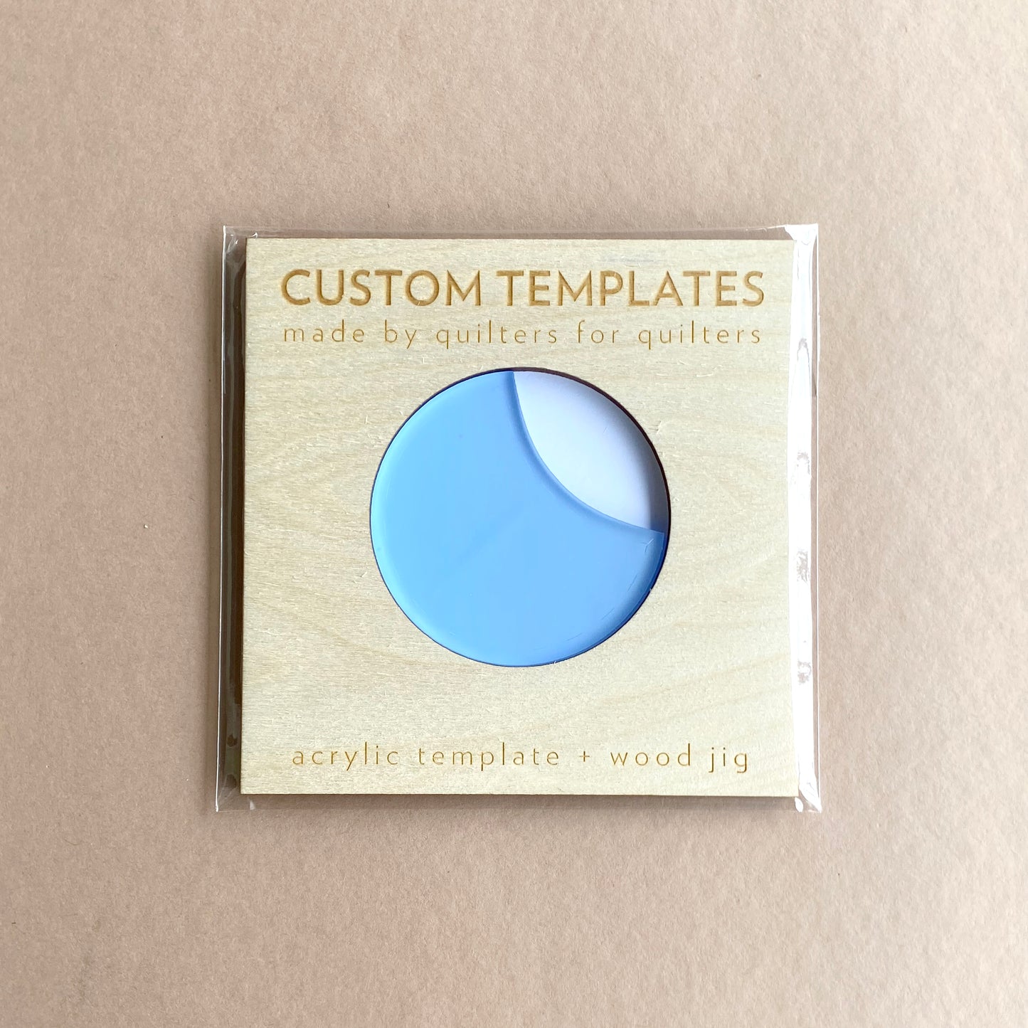 Moon Pie, Mood Ring Applique Template and Wooden Jig