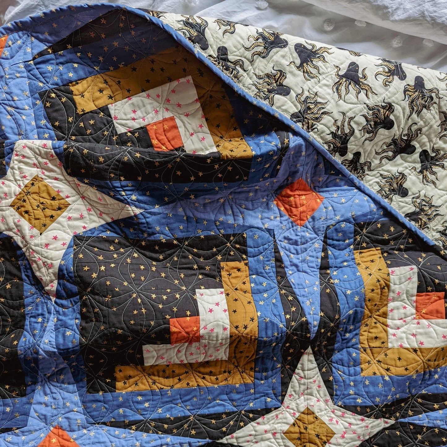 Sky Cabin Quilt Pattern by Toad & Sew