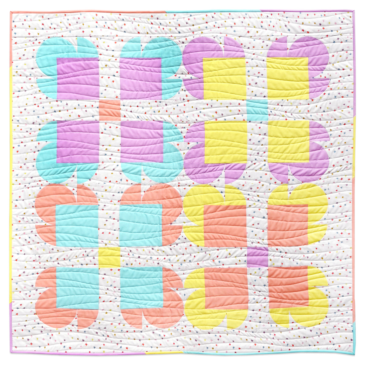 Teddy Bear Paw Quilt Pattern by Holly Clarke Design