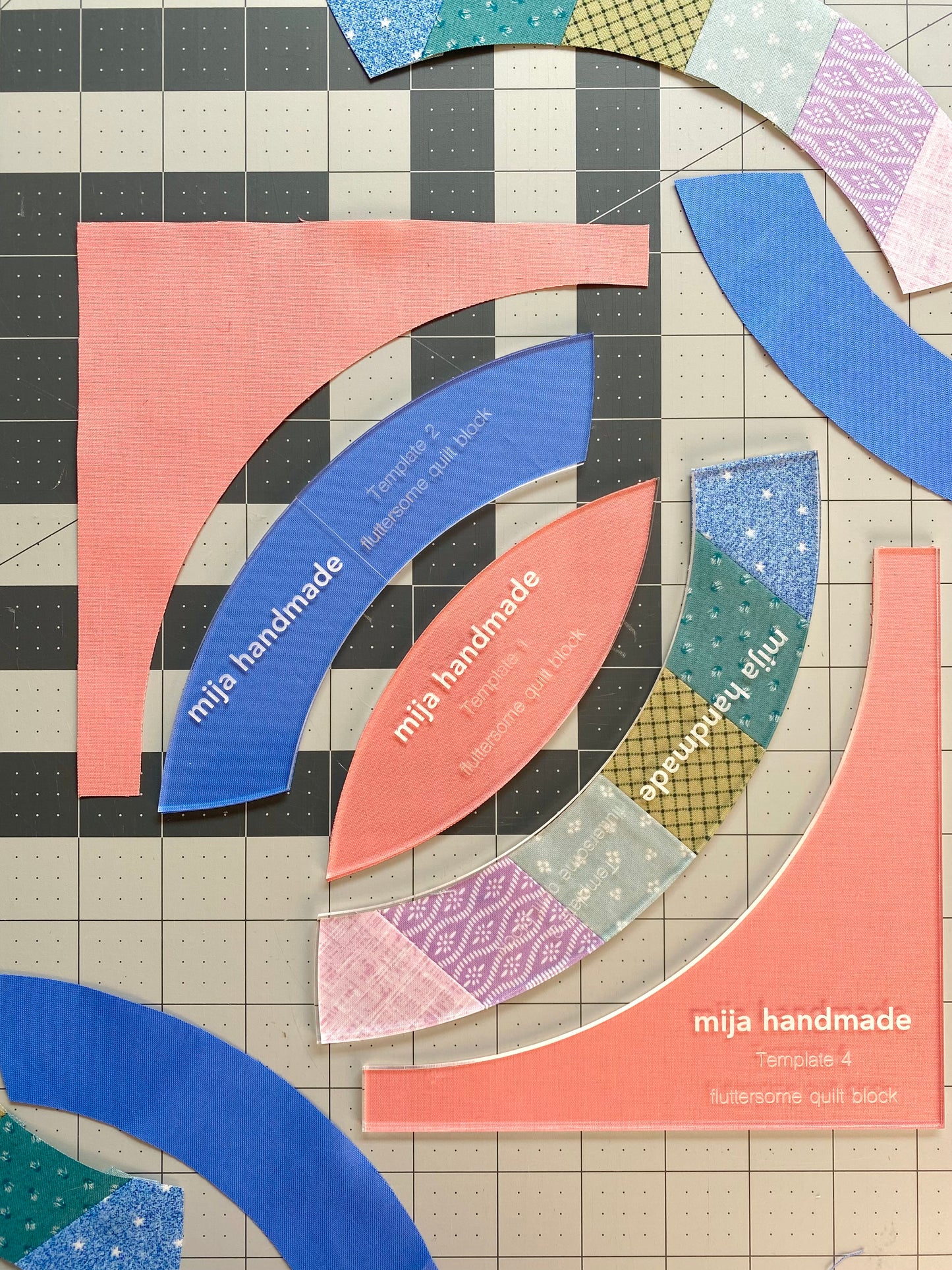 Fluttersome Templates by Mija Handmade