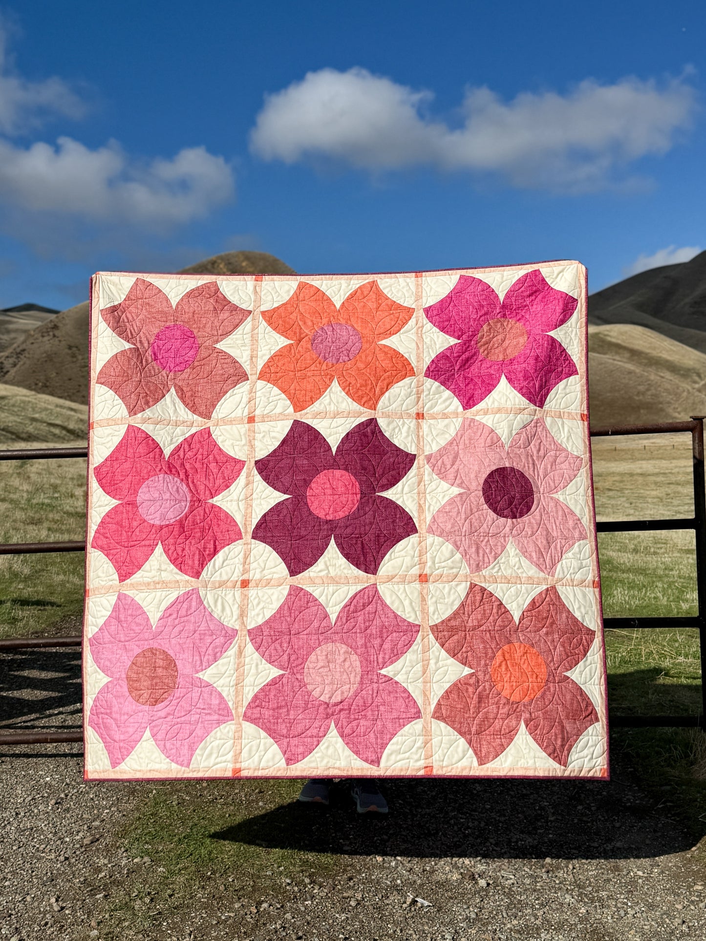 Almond Blossom Quilt Templates by Ember Craft Company