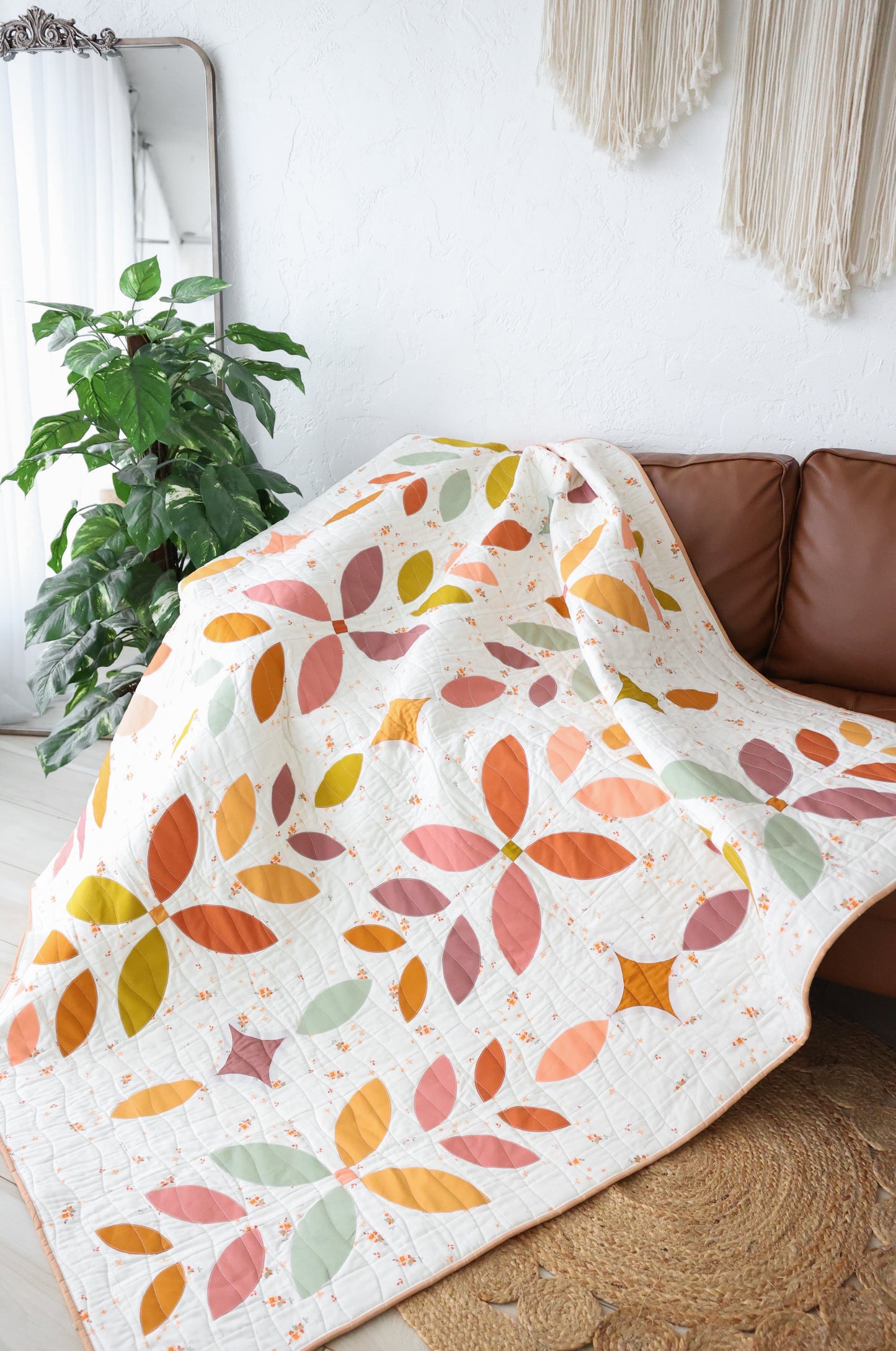 Flora Fields Quilt Pattern by Heck Yes Sew Co