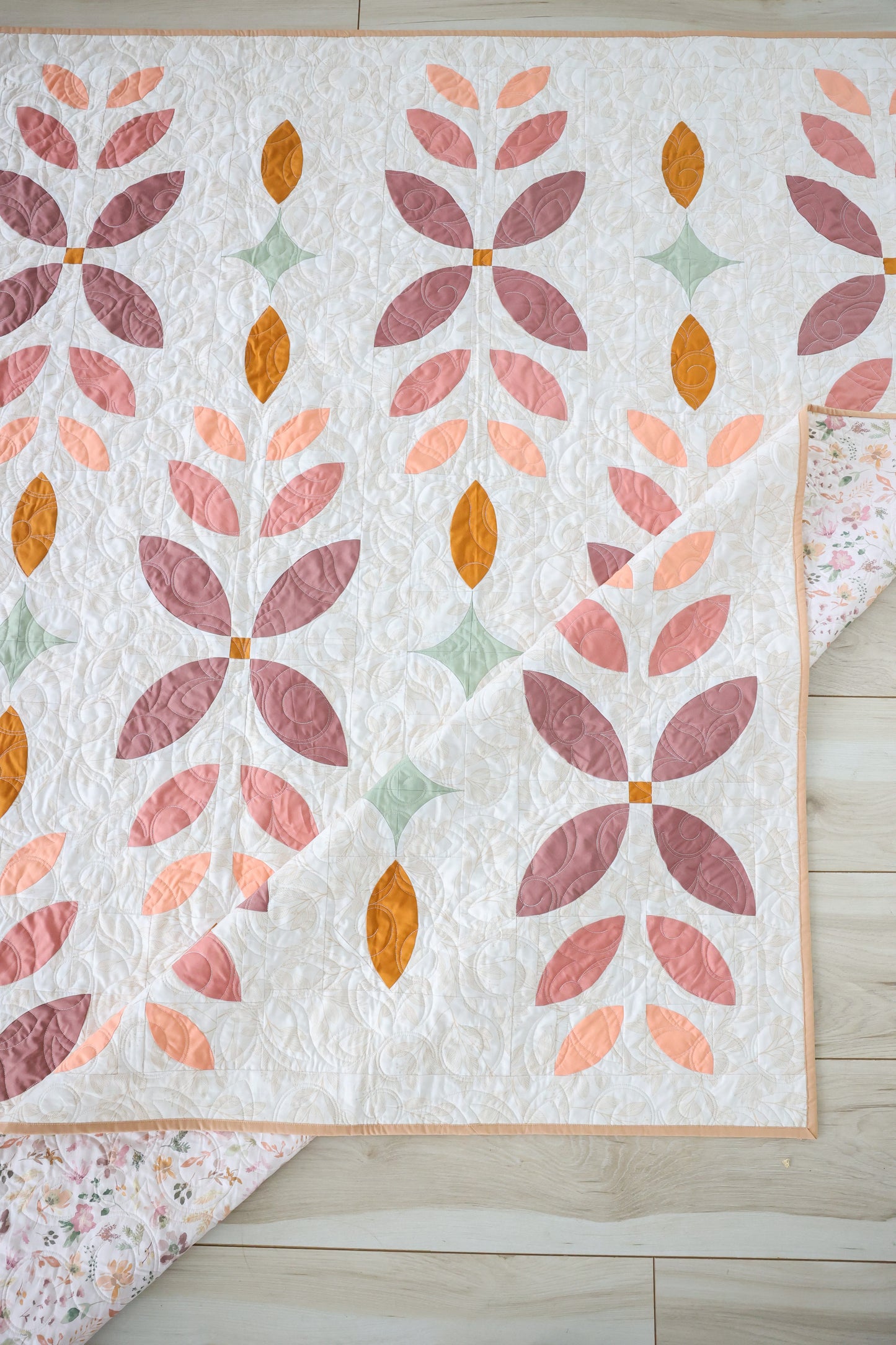 Flora Fields Quilt Pattern by Heck Yes Sew Co