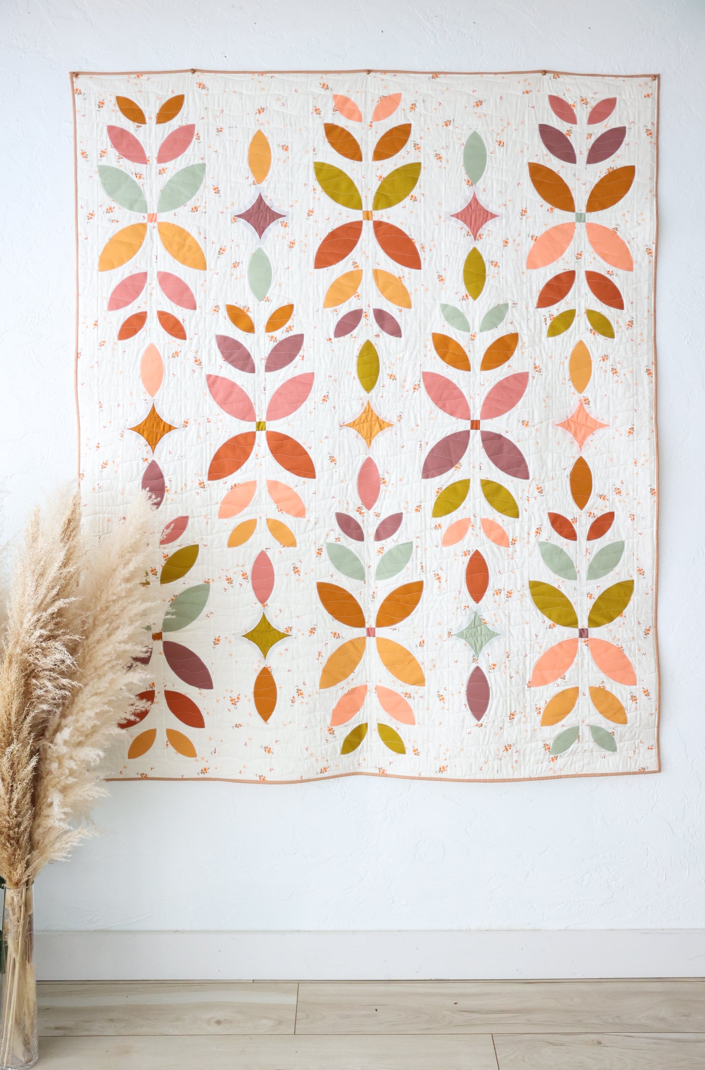 Flora Fields Quilt Pattern by Heck Yes Sew Co