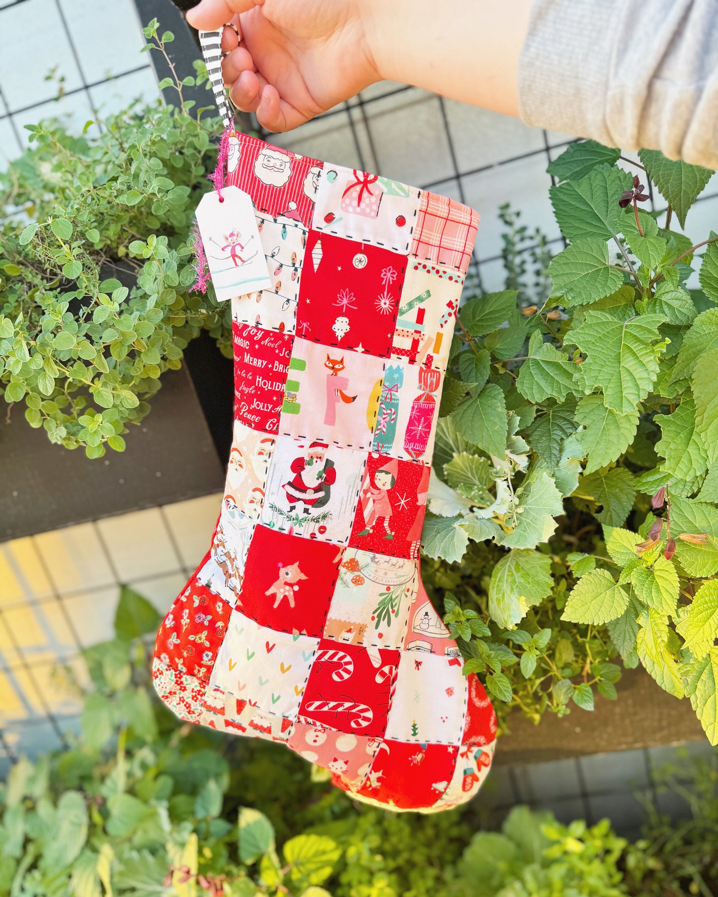 Holiday Stocking Templates by Sew Mary Happy