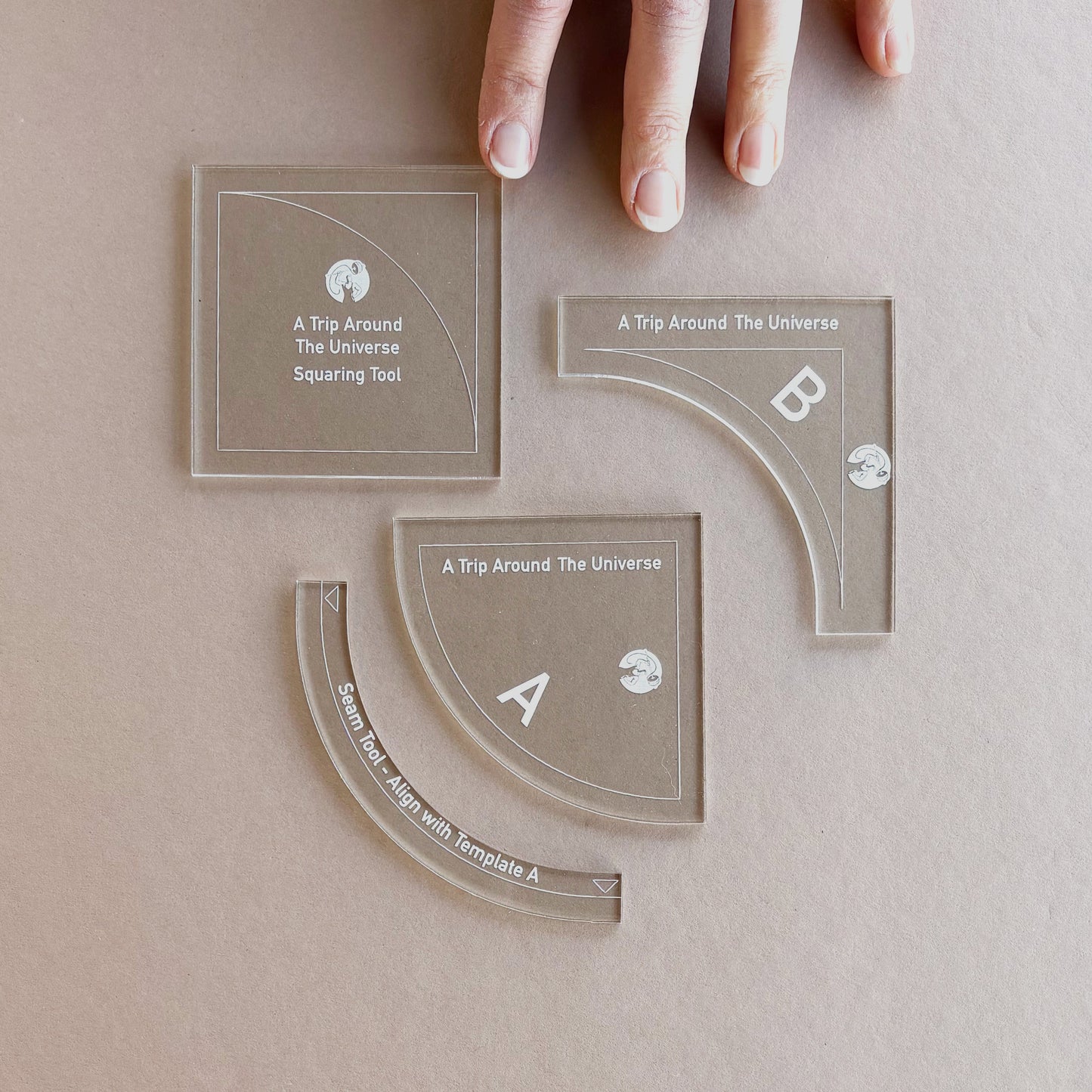 A Trip Around the Universe Templates by Lifting and Stitching