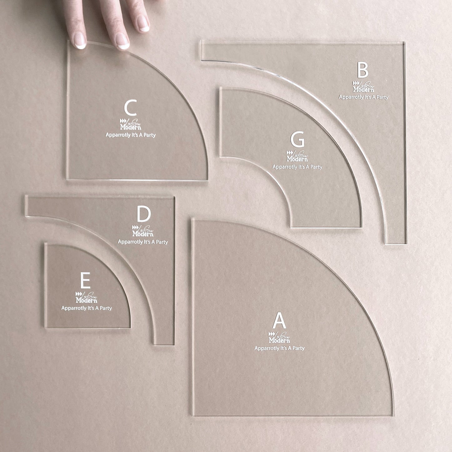 Apparrotly It's A Party Templates by Love Sew Modern