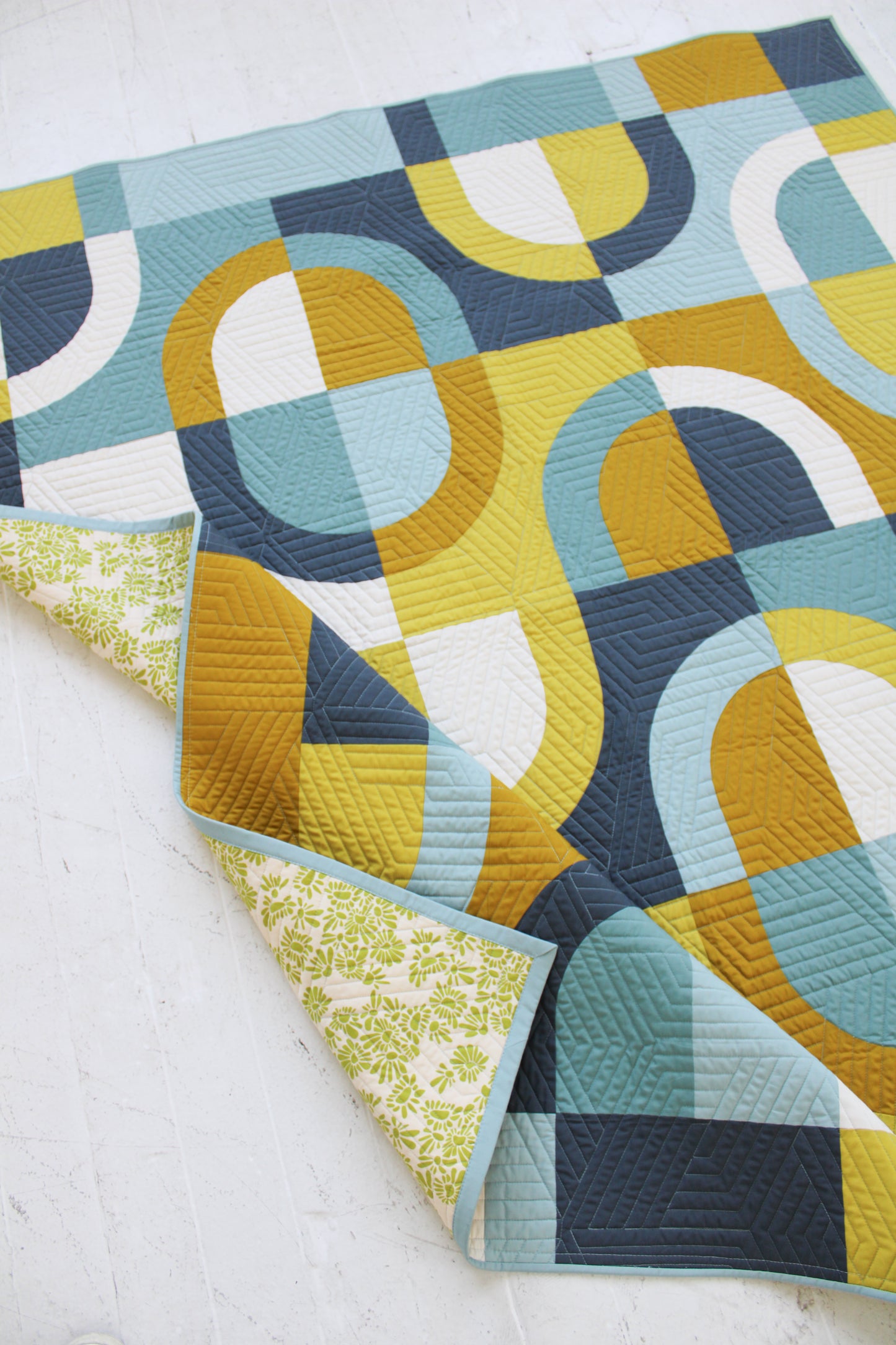 Currents Quilt Templates by Eudaimonia Studio