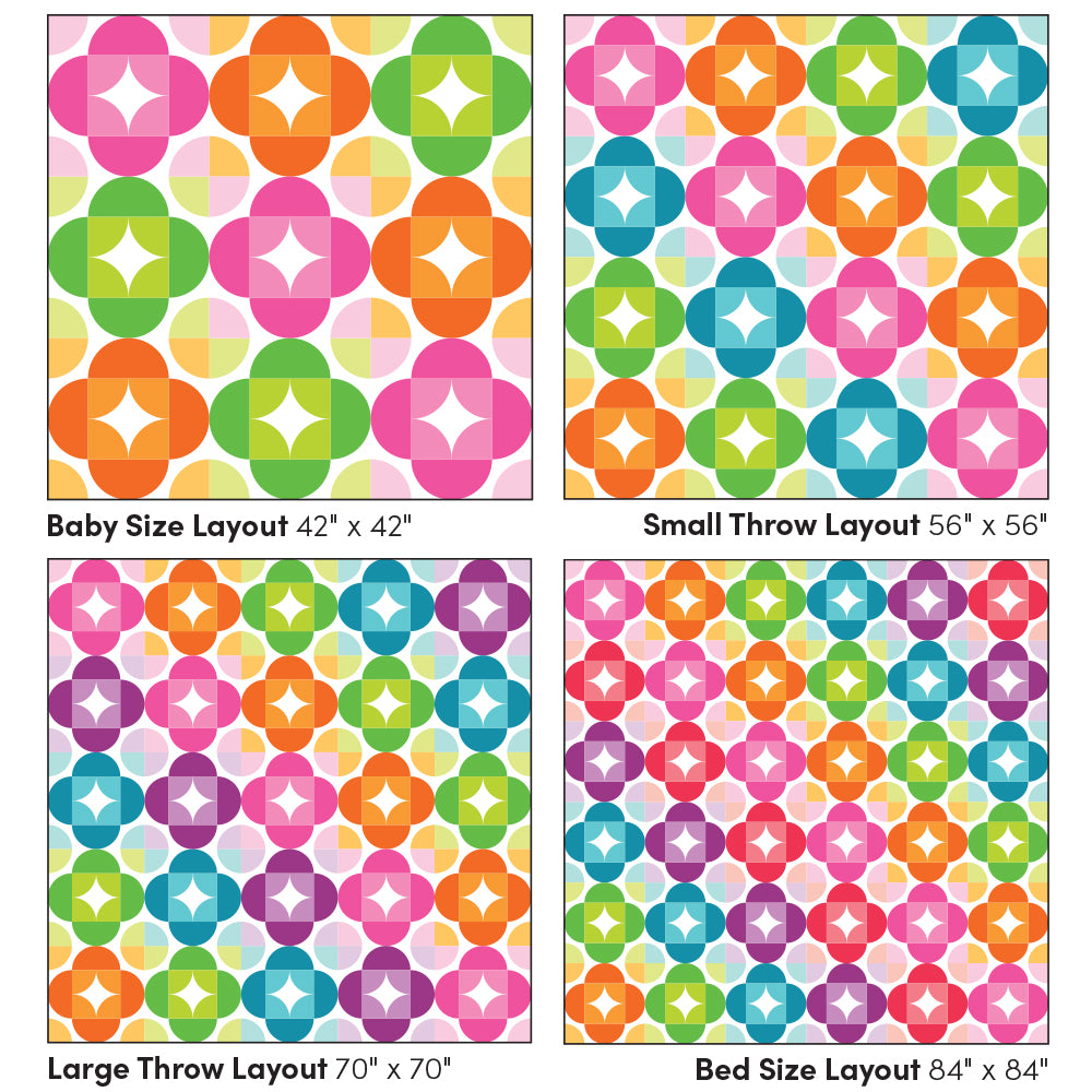Dainty Tray Quilt Pattern by Holly Clarke Design