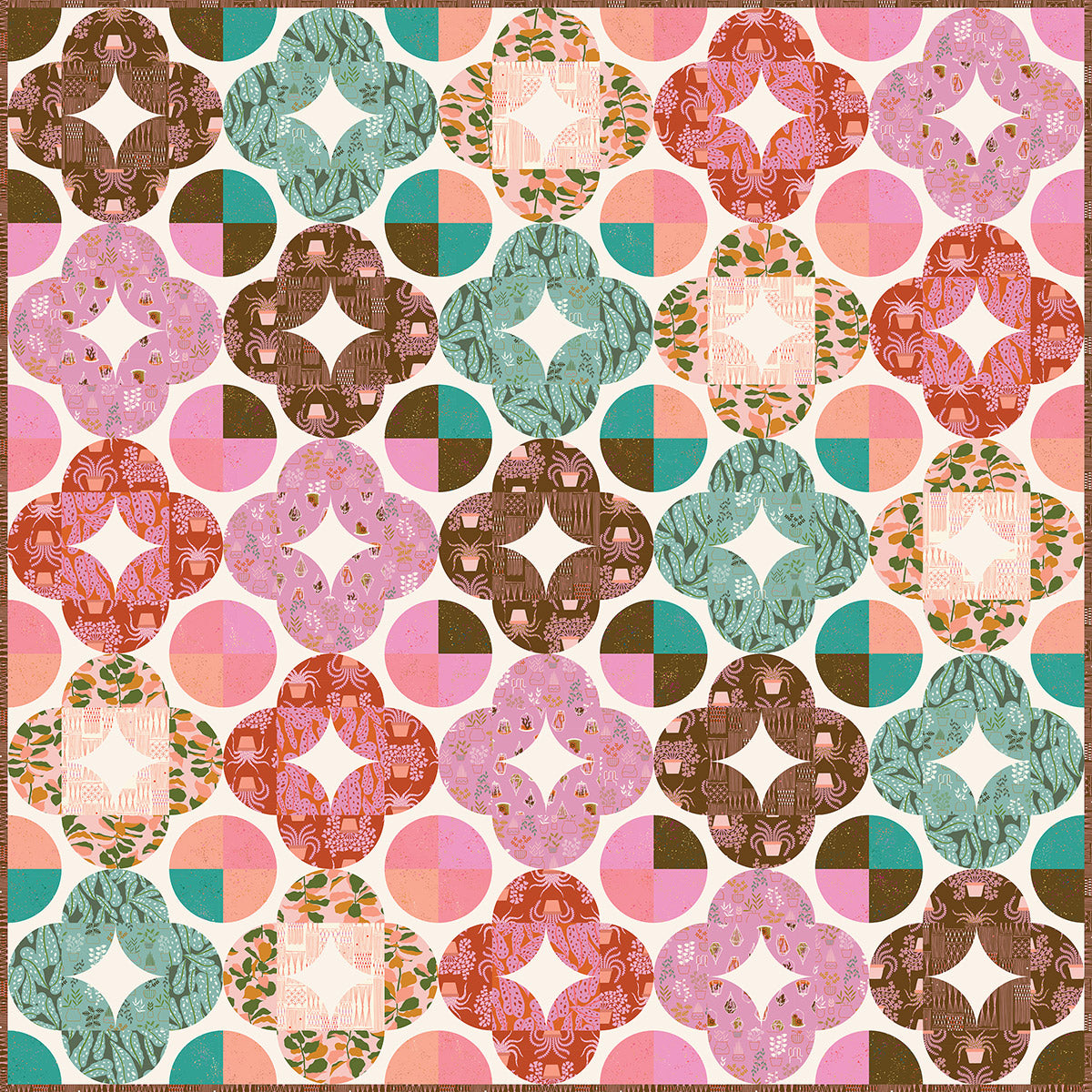 Dainty Tray Quilt Pattern by Holly Clarke Design