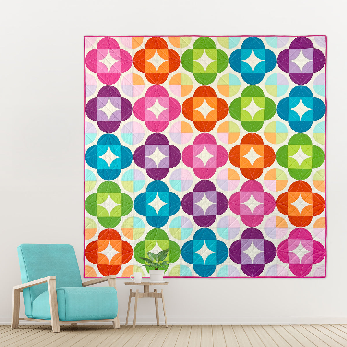Dainty Tray Quilt Pattern by Holly Clarke Design