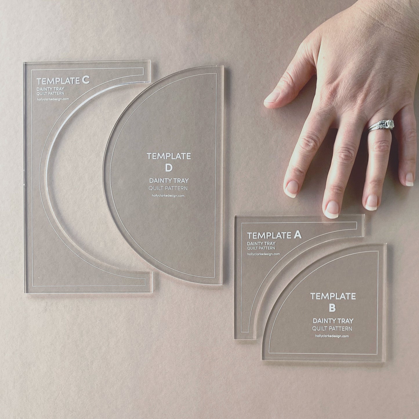 Dainty Tray Templates by Holly Clarke Design