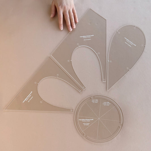 Friendliest Flower Templates by Prairie & Ocean