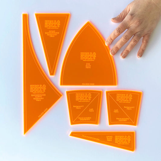 Hello Dolly Template Set by Taralee Quiltery