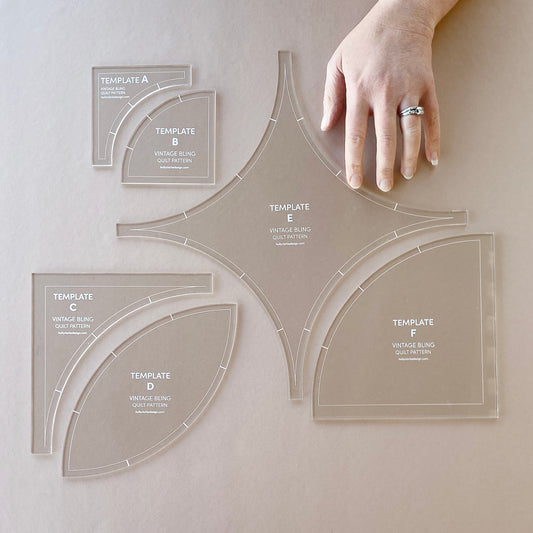 Vintage Bling Templates by Holly Clarke Design