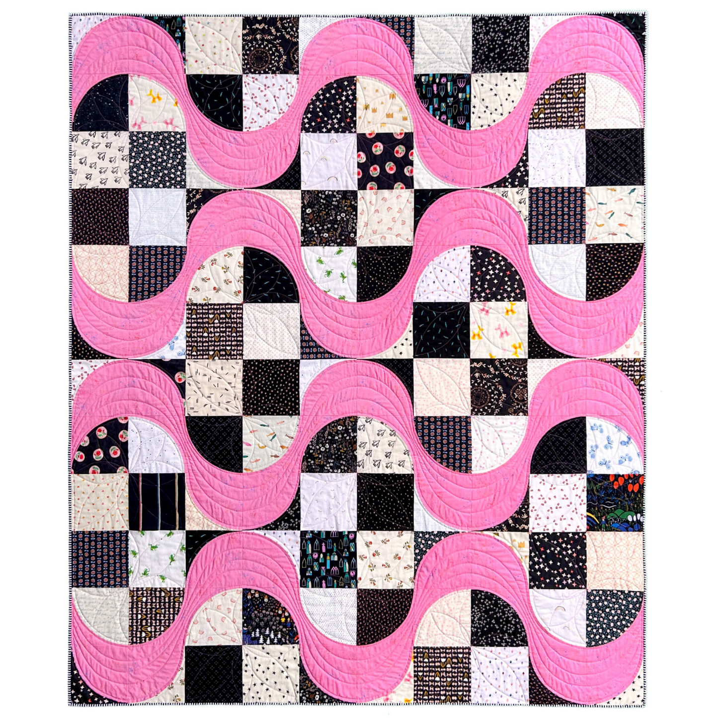 Make Waves Quilt Pattern by Megan Collins