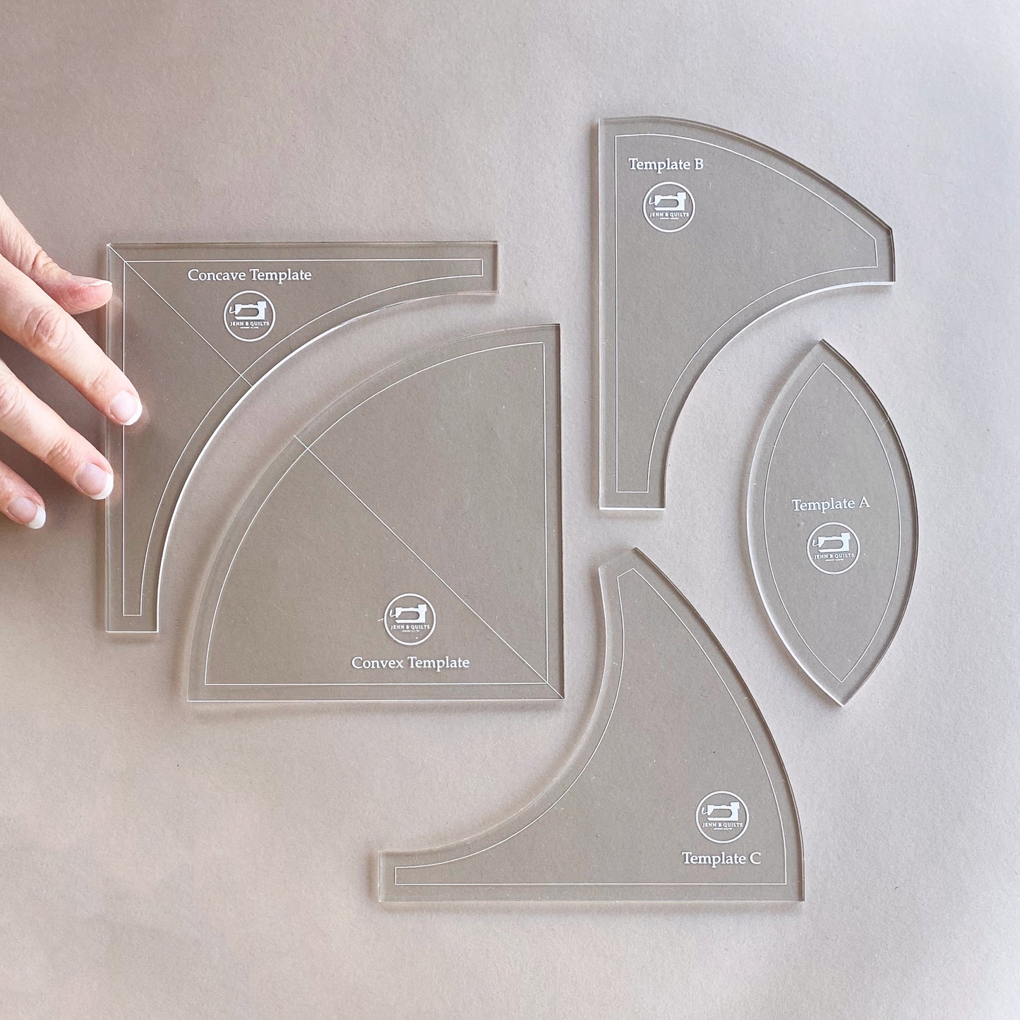 Petal Blossom Templates by Jenn B Quilts