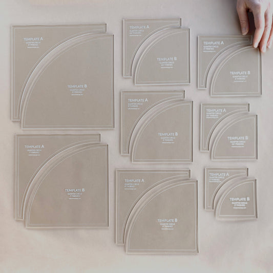 Quarter Circle Templates by Holly Clarke Design