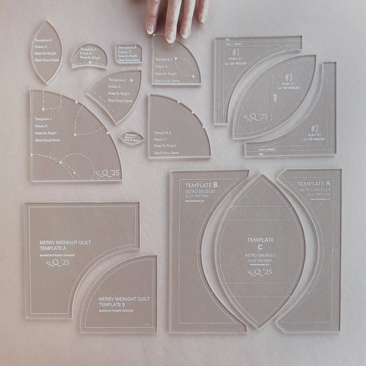 Quiltmas Spectacular Templates by the Quiltmas Elves