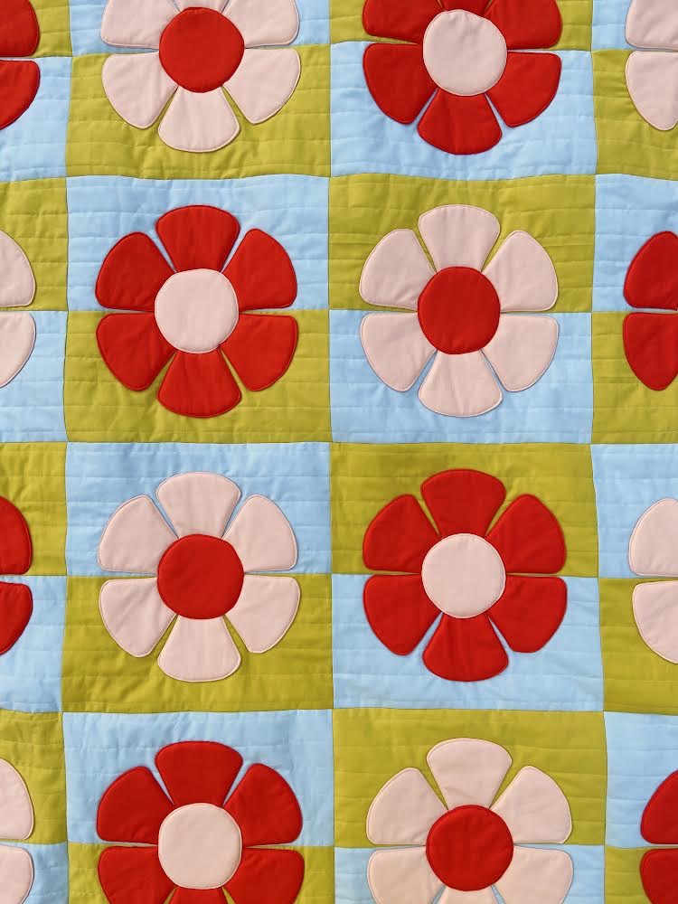 Retro Daisy Templates by The Retro Quilter