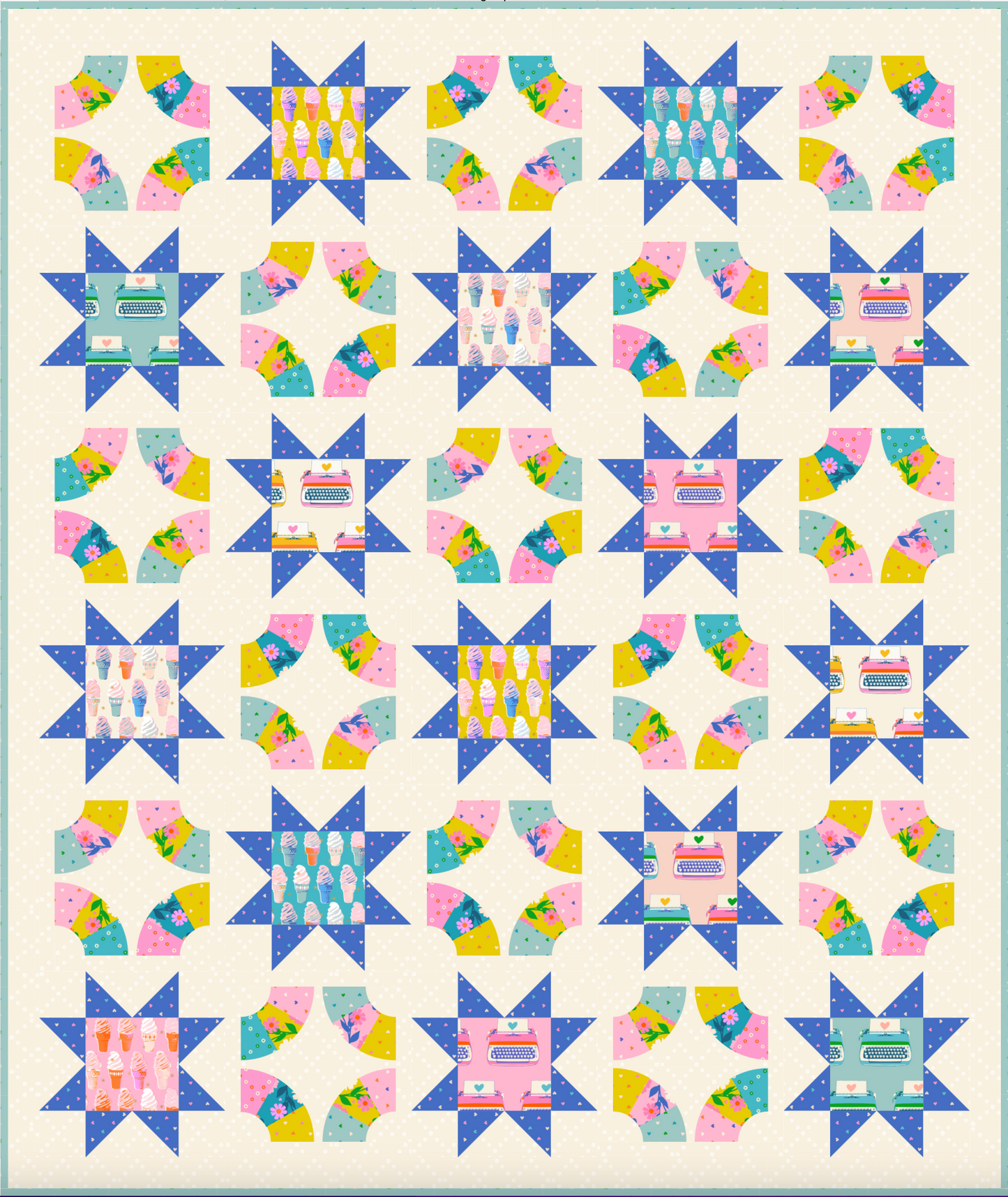 Lee's Farmhouse Quilt Templates by See Jamie Sew