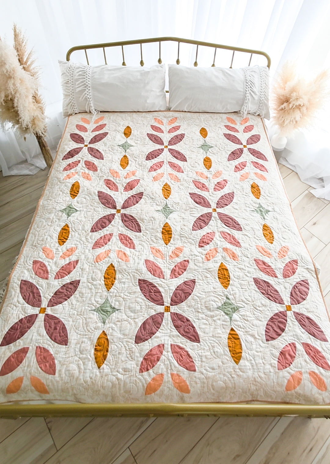 Flora Fields Quilt Pattern by Heck Yes Sew Co