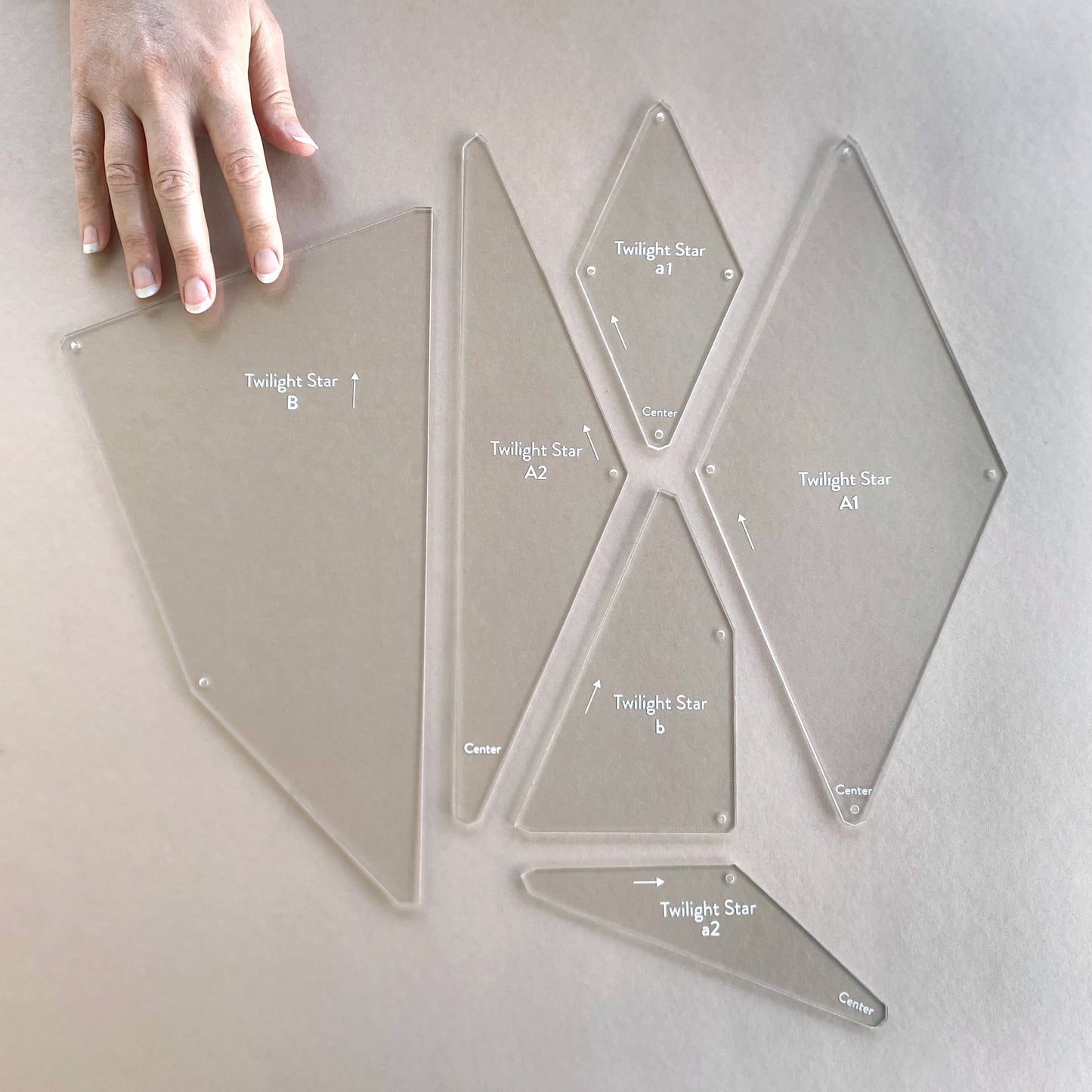 Twilight Star Templates by Cotton & Bourbon