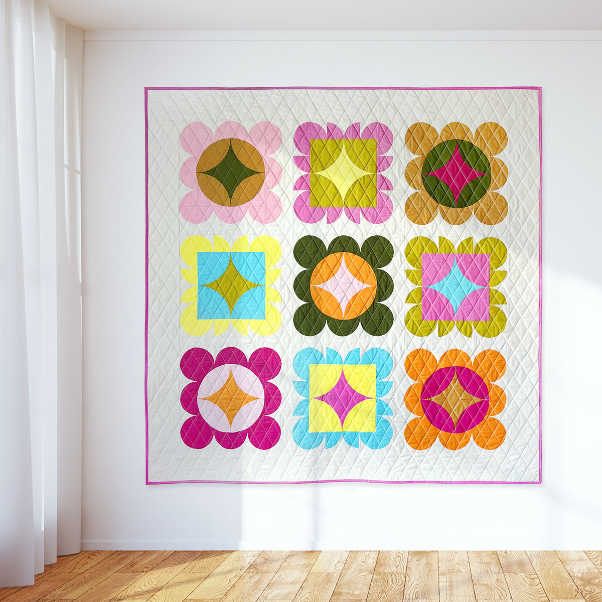Vintage Bling Quilt Pattern by Holly Clarke Design