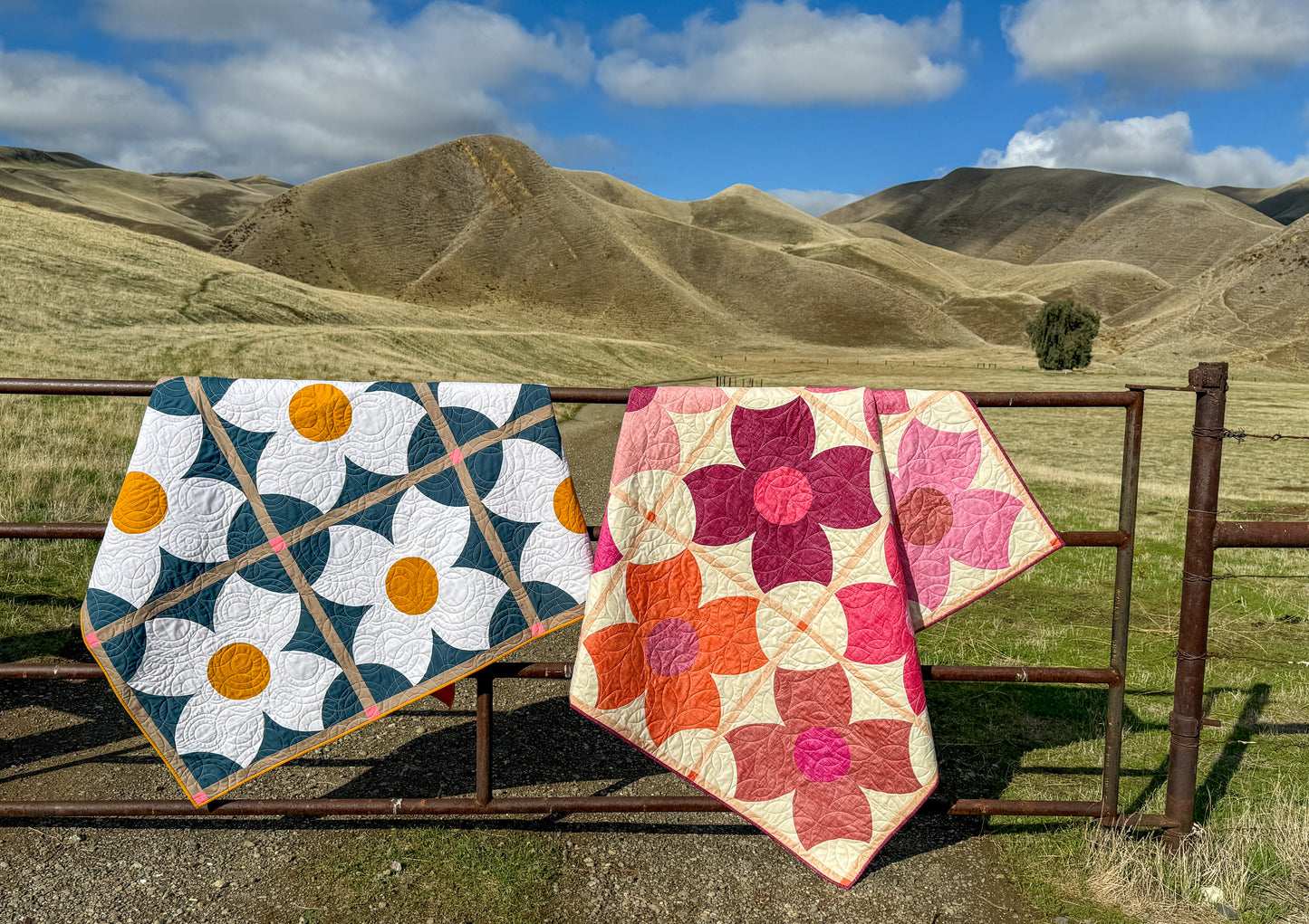 Almond Blossom Quilt Templates by Ember Craft Company