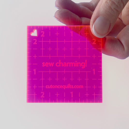 Sew Charming - 2.5" Square Ruler