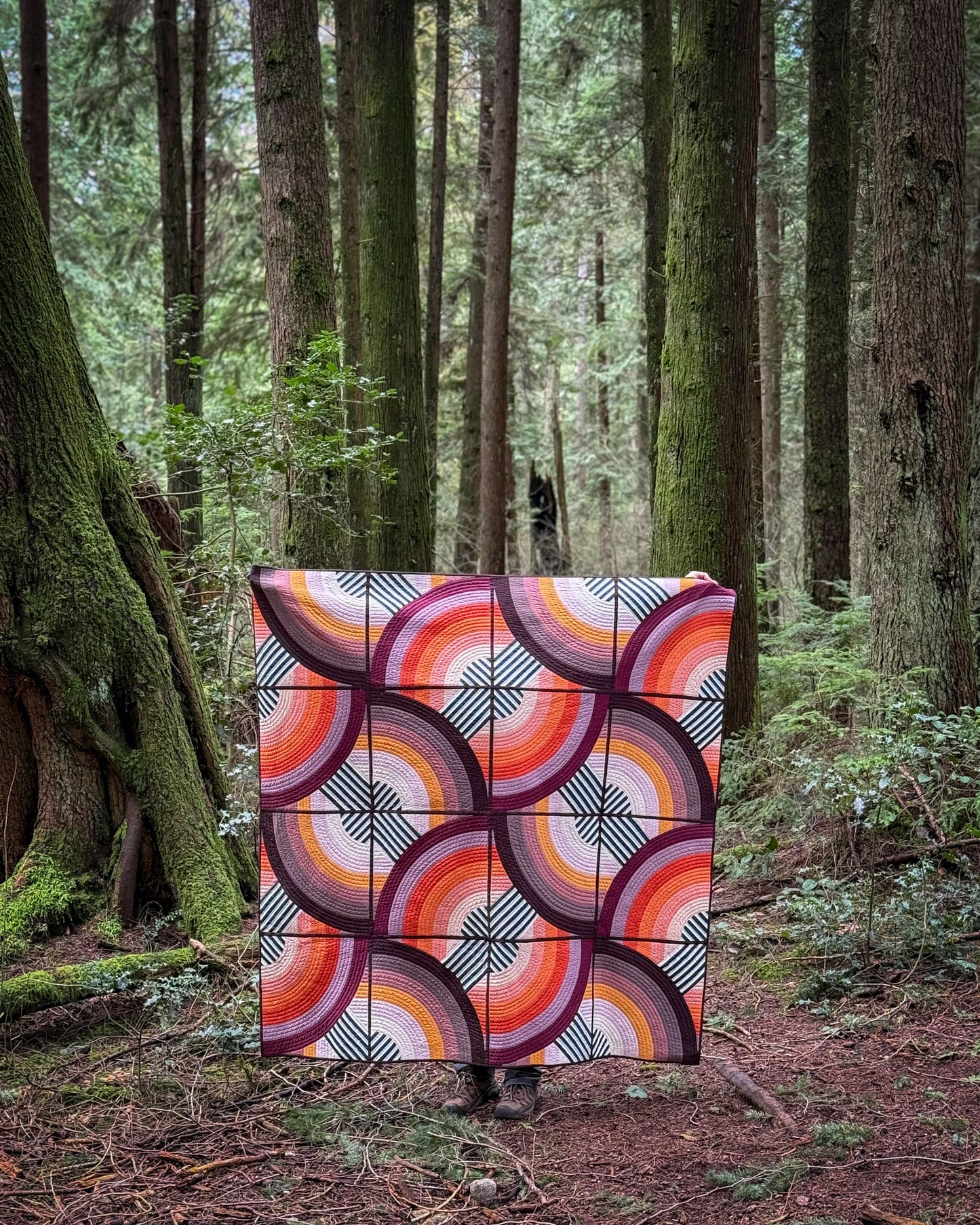 Sonar Quilt Pattern by Prairie & Ocean