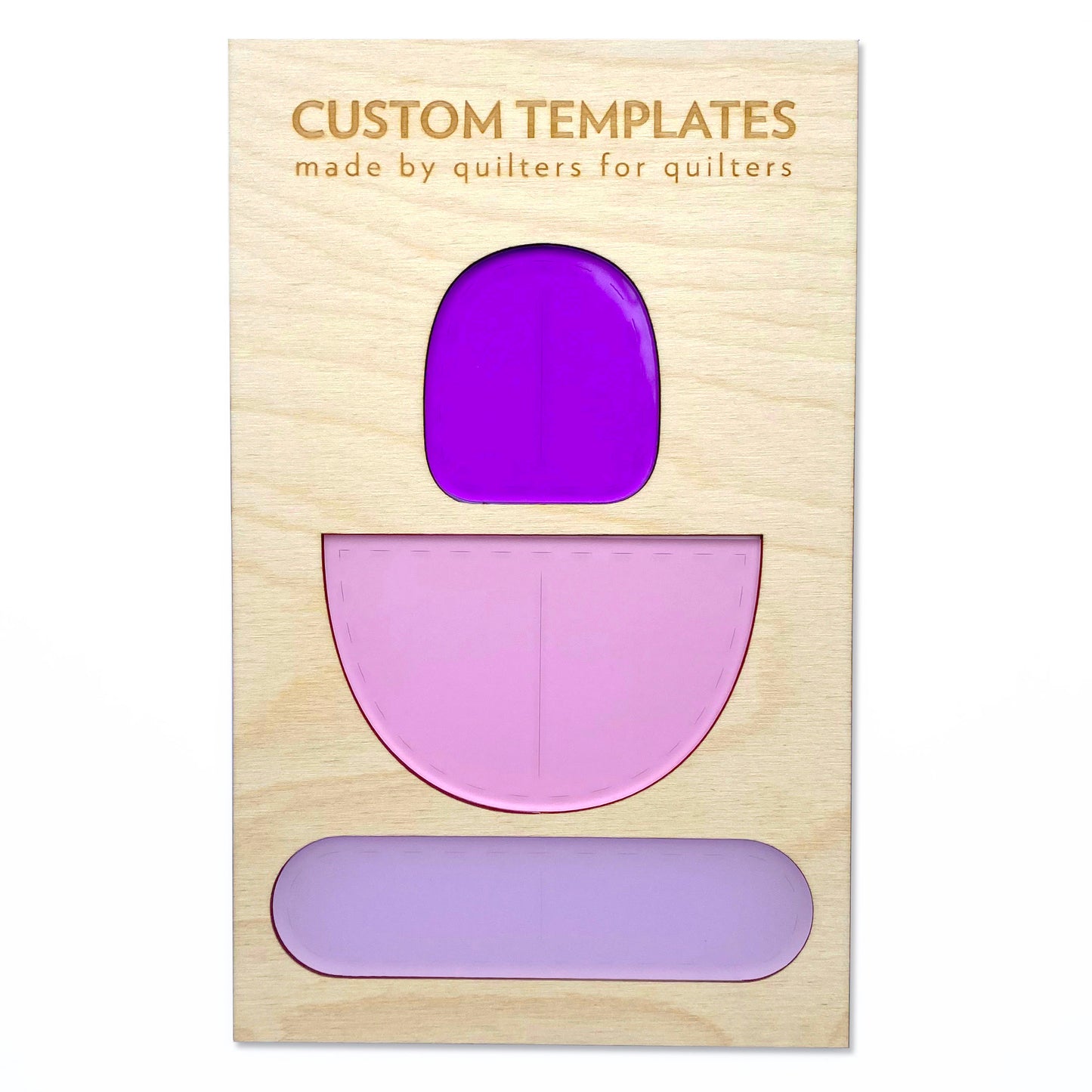 Bar and Bowl Applique Templates