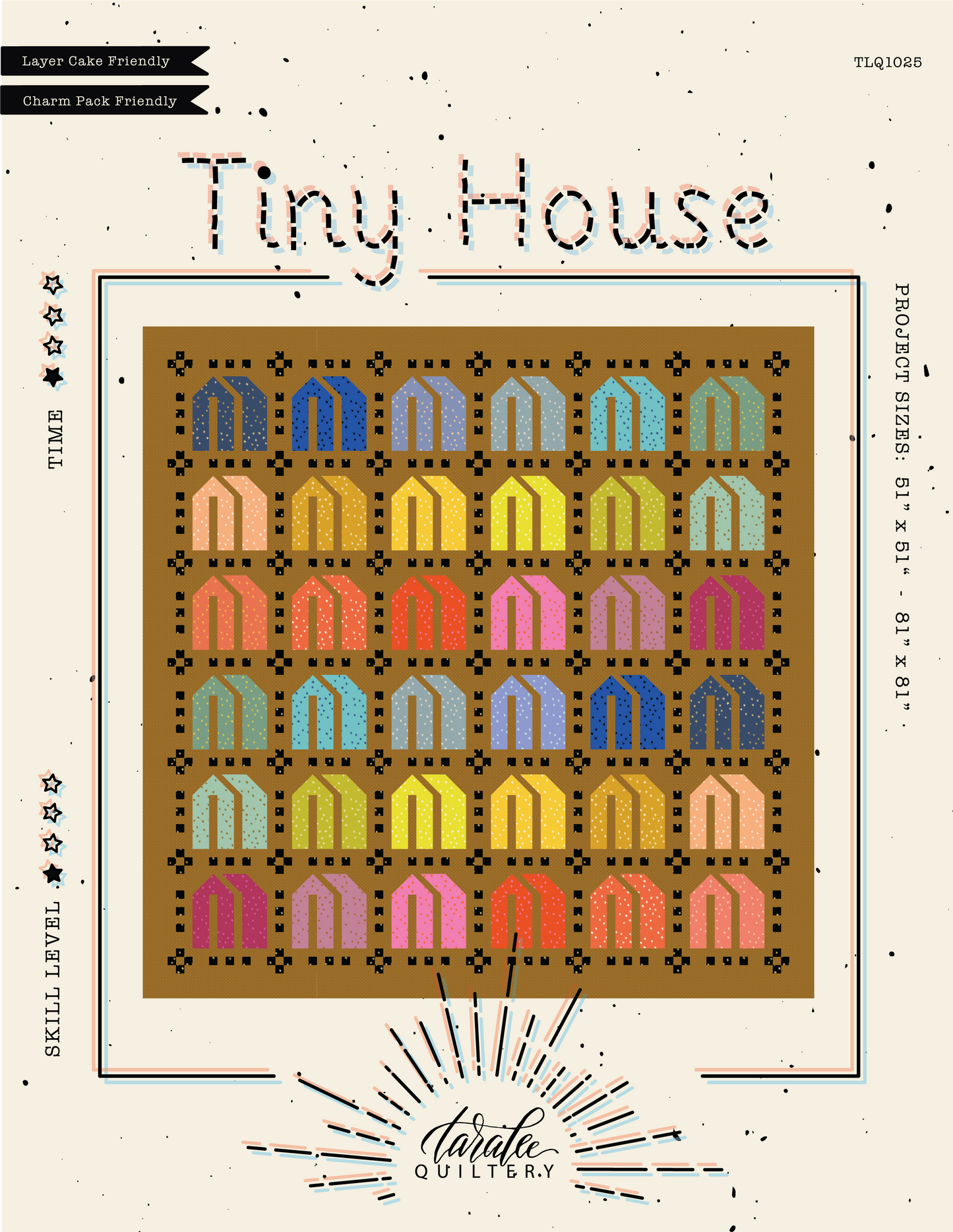 Tiny House Template Set by Taralee Quiltery