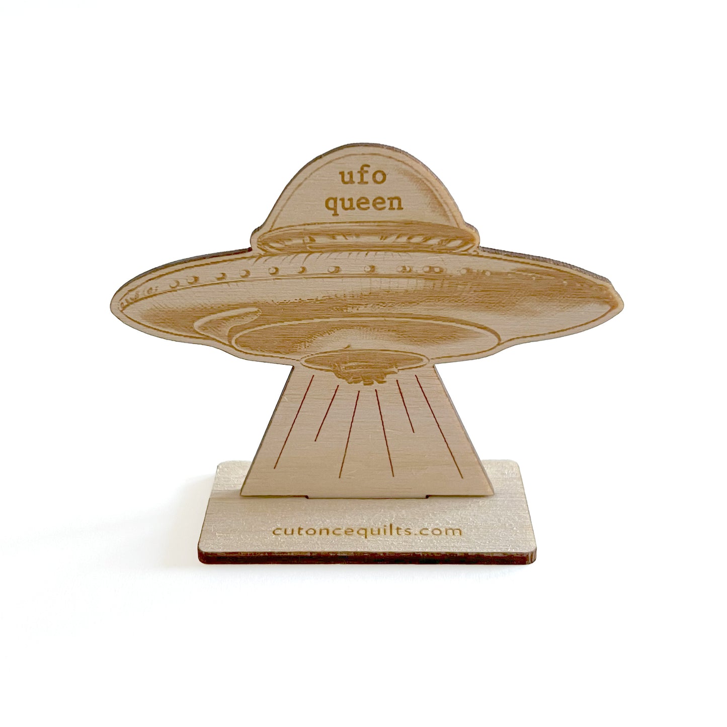 UFO Queen Tabletop Trophy