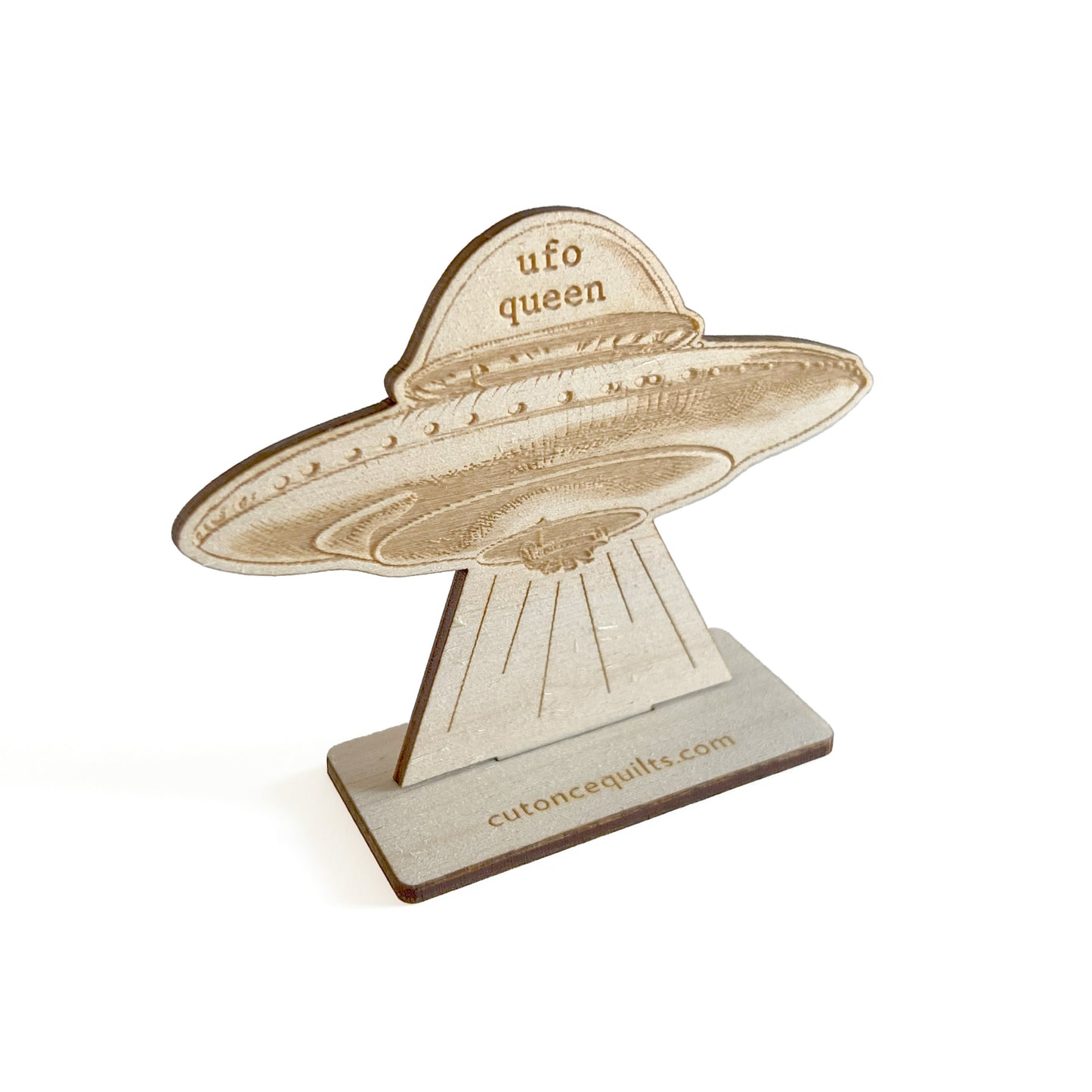 UFO Queen Tabletop Trophy