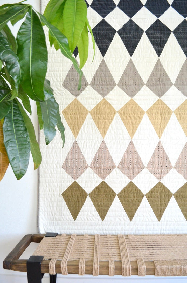 Rooflines Quilt Pattern by Sewn Modern Quilt Patterns